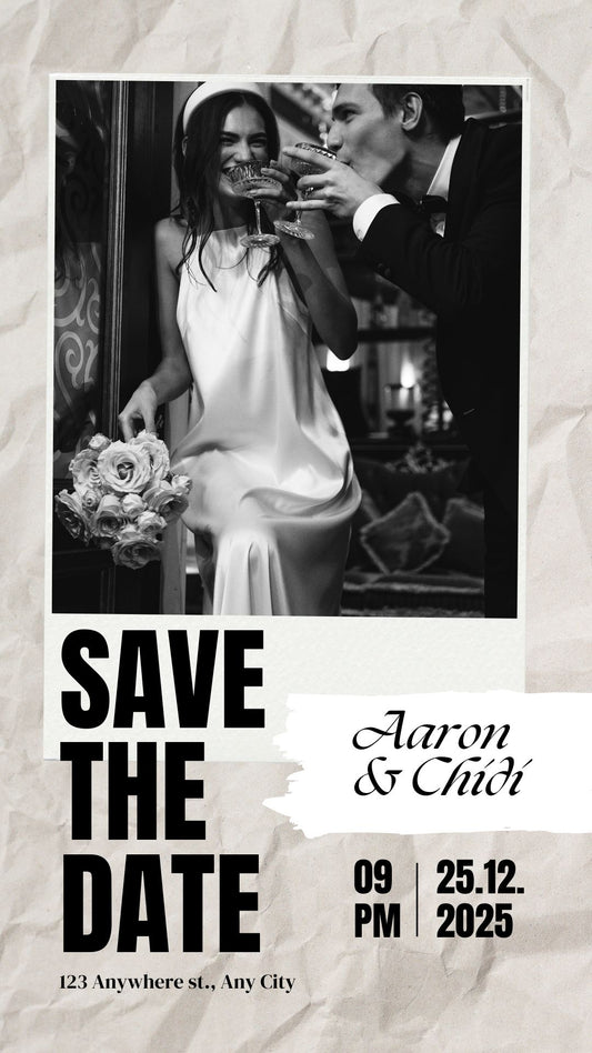 Digitale Save the Date Karte