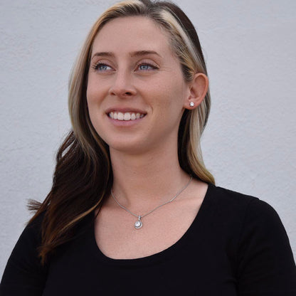 Hope Halskette mit Kubik-Zirkonia Ohrring-Set