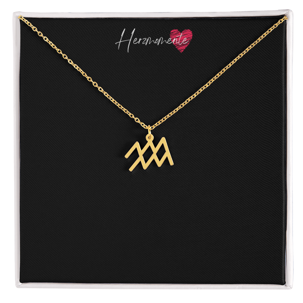 Sternzeichen Halskette