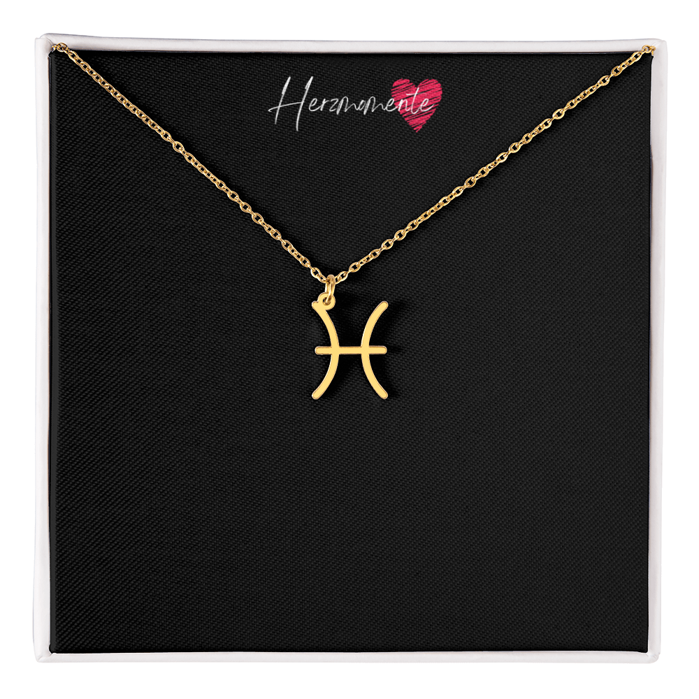 Sternzeichen Halskette